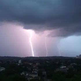 temporal Baixada Santista