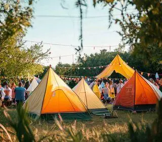 tendas de verão em Santos