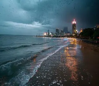 vai chover no litoral de SP na virada do ano