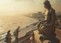 vídeo de IA no calor de Santos