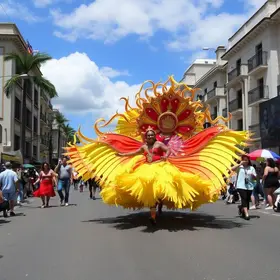 Carnaval de rua em Santos