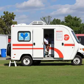 carreta de saúde da mulher