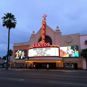 atrações de cinema e teatro em Santos