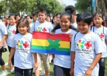 Caminhada de Conscientização do Autismo