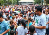 evento de conscientização sobre autismo