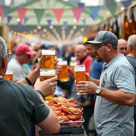 festival de cerveja e caranguejo