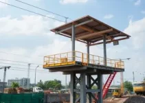 estação elevatória contra enchentes