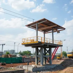 estação elevatória contra enchentes