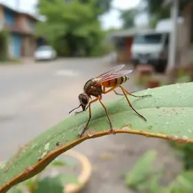 avaliação de larvas do Aedes