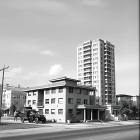 evolução dos empreendimentos imobiliários em Santos