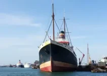 navio que afundou no Porto de Santos