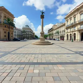 restauro da Praça da Independência