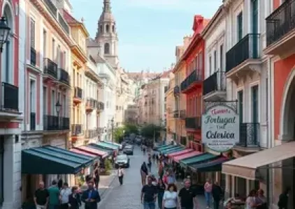 revitalização Rua República Portuguesa Santos