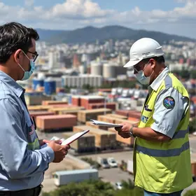 ações de fiscalização em Santos