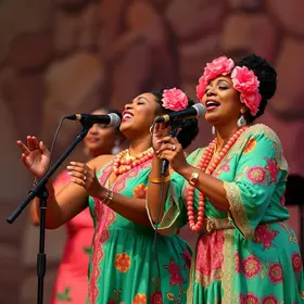 coral homenagem mulher negra