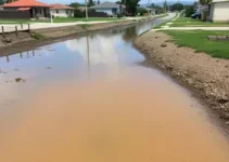 água contaminada