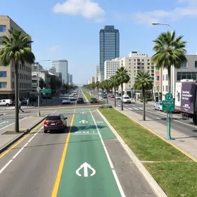 ampliação de ciclovias em Santos
