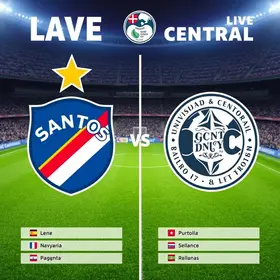 Santos x Universidad Central
