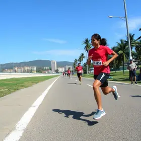 corrida em santos
