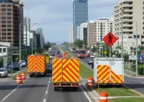 obras de alameda em Santos